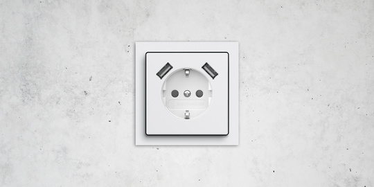 SCHUKO® USB-Steckdose bei EHS-Elektrotechnik in Schwaig