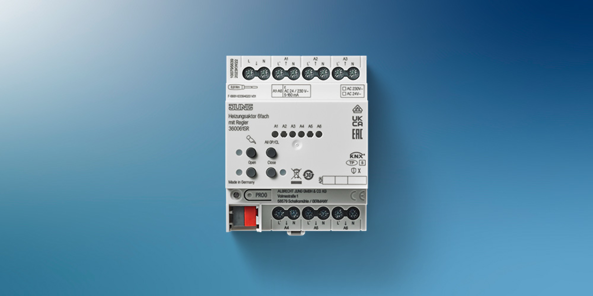 KNX Heizungsaktor 6-fach bei EHS-Elektrotechnik in Schwaig