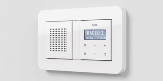 Gira Radio bei EHS-Elektrotechnik in Schwaig