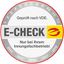 Der E-Check bei EHS-Elektrotechnik in Schwaig